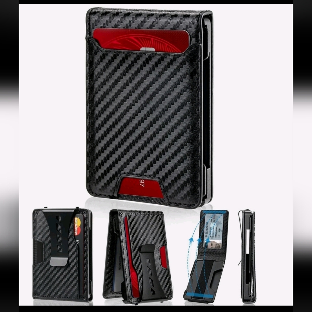 Carbon Fiber Card Holder Wallet